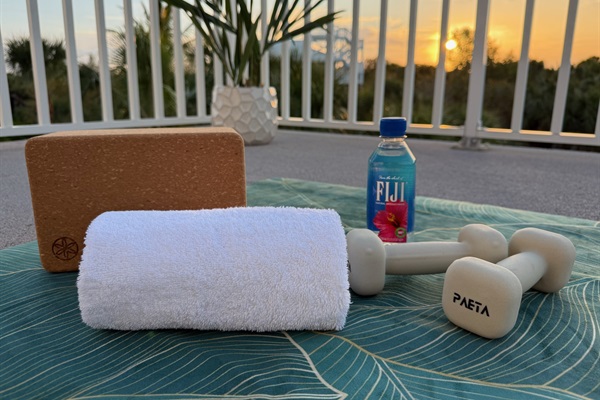 Start the morning off with sunrise yoga for a calm, energized start to the day
