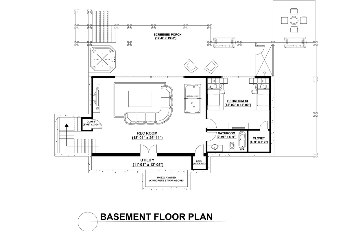 Basement Floor Plan
