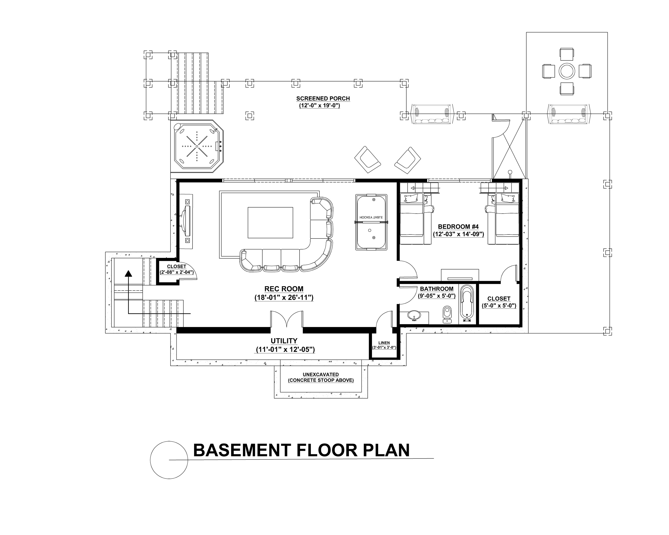 Basement Floor Plan