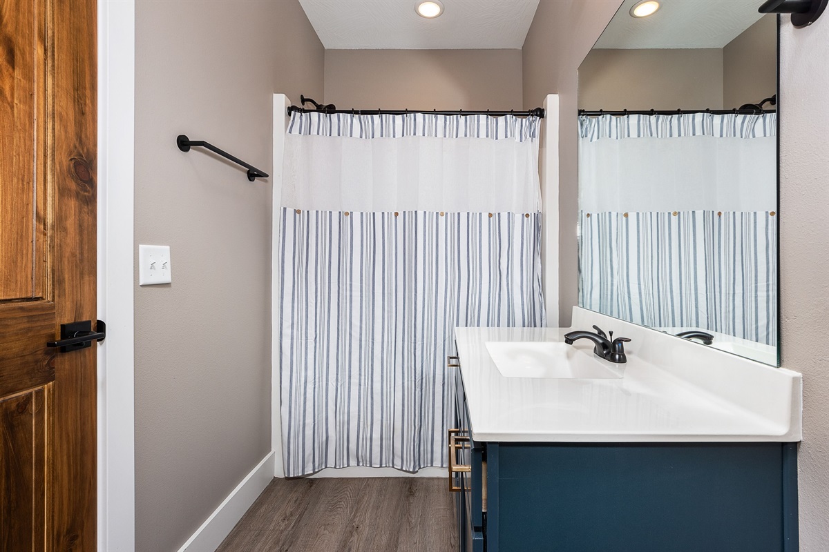 Main Level Attached Full Bathroom