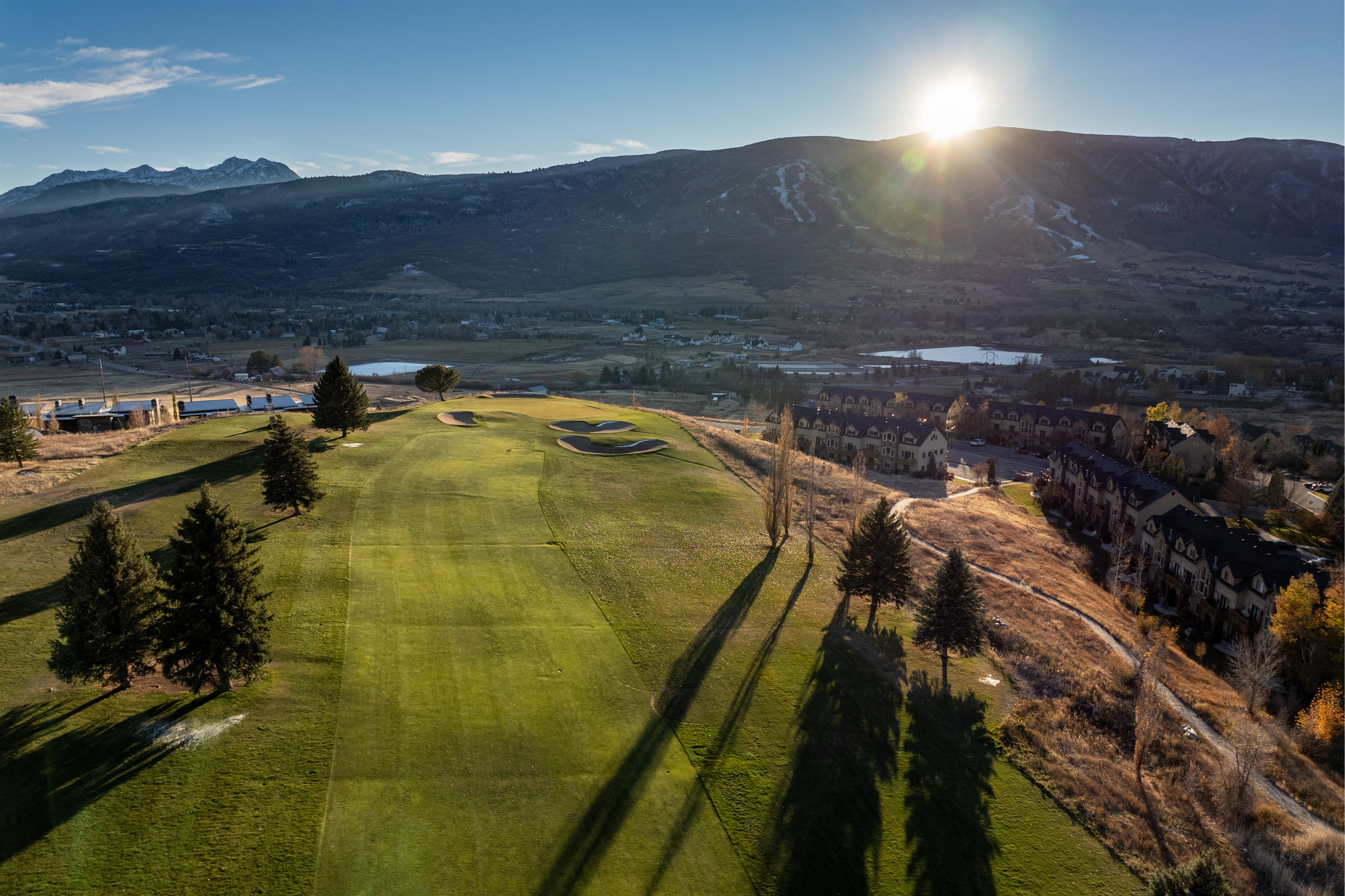 Enjoy sunrise rounds on a pristine mountain course.