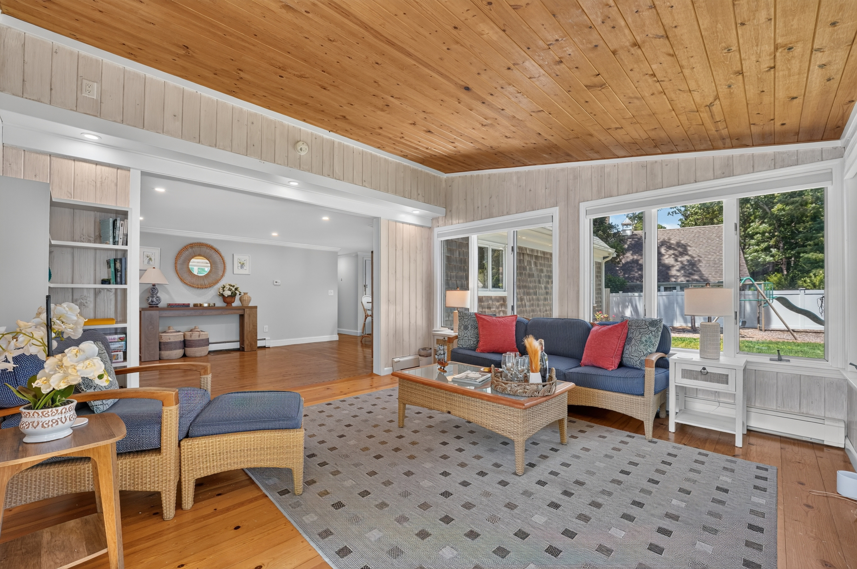 A peaceful space to read, unwind, or enjoy time with loved ones.
