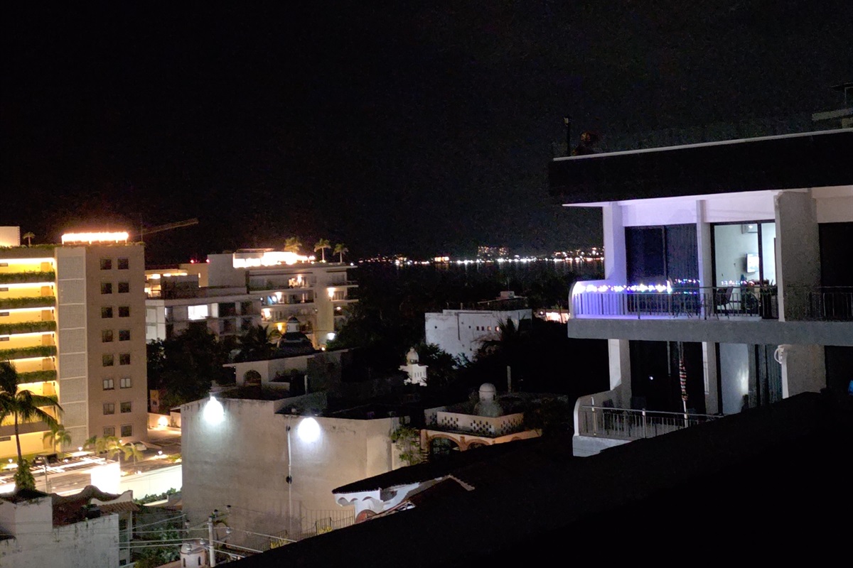 Views of La Cruz From Pool