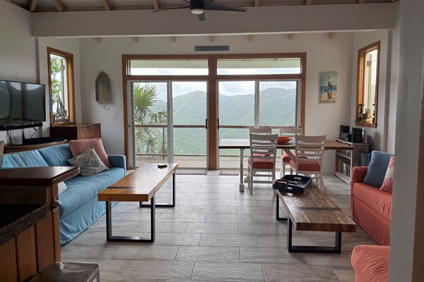 If you need to catch the big game, we have a flatscreen with Apple TV. Access all your favorite apps.