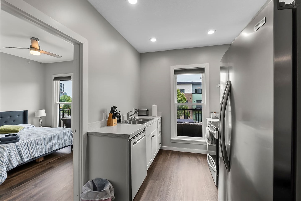 Bedroom with direct access to natural light and refreshing views.