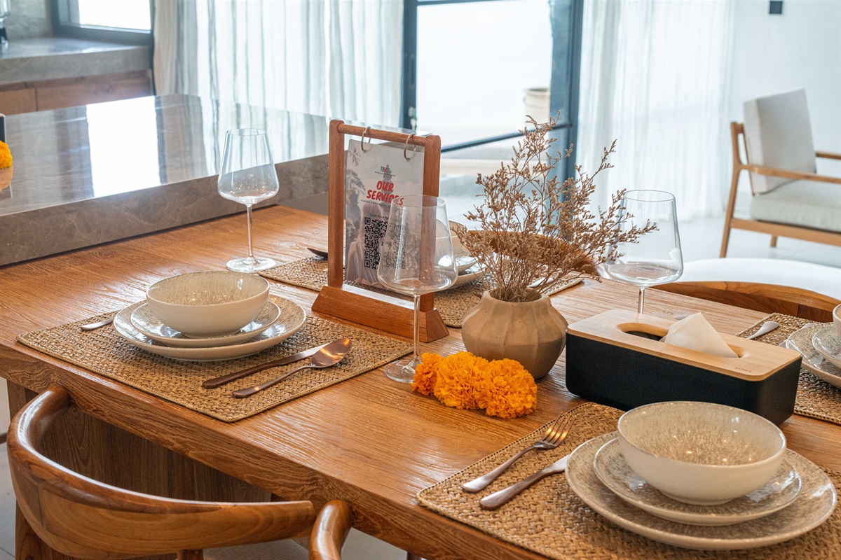 Dining area