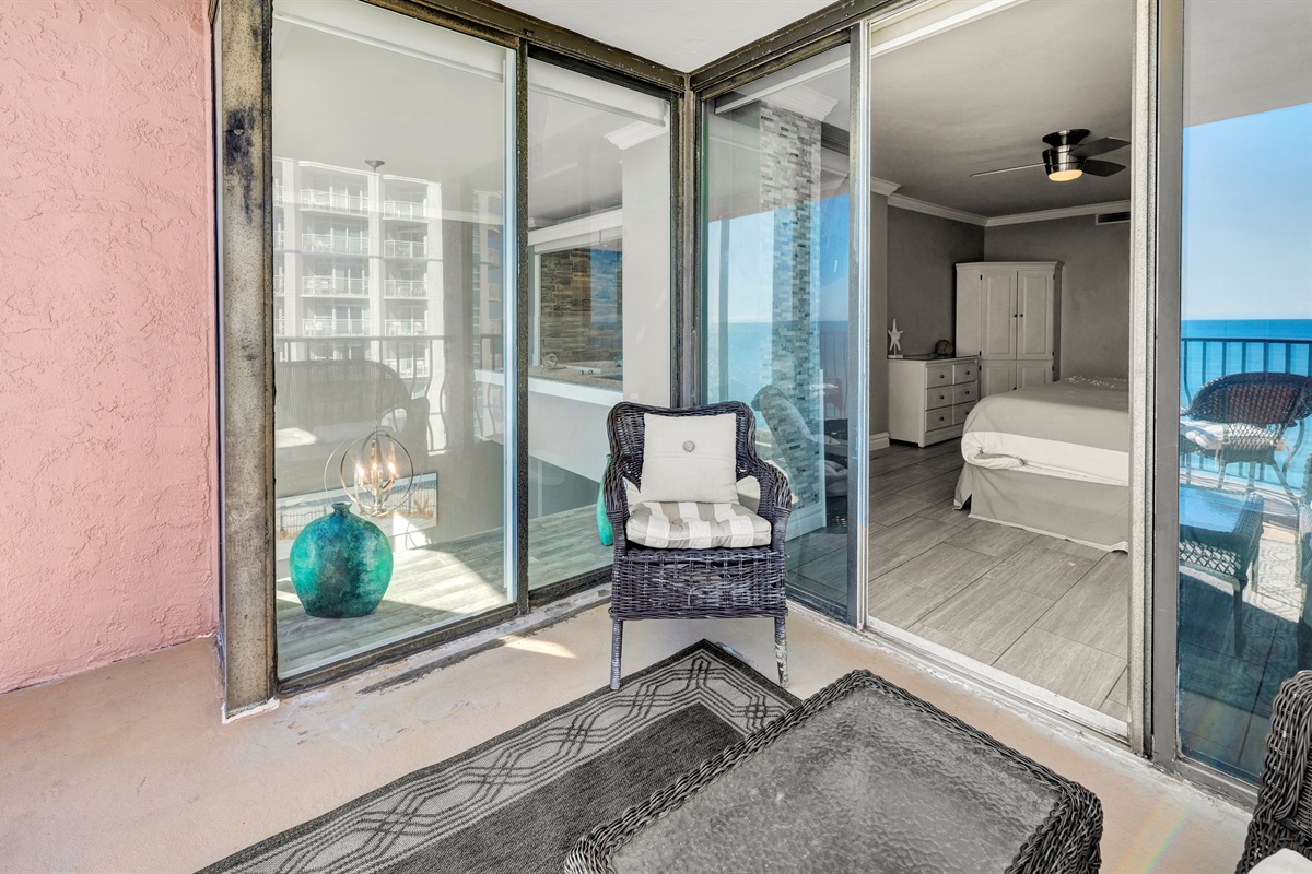 Amazing View from the Balcony!