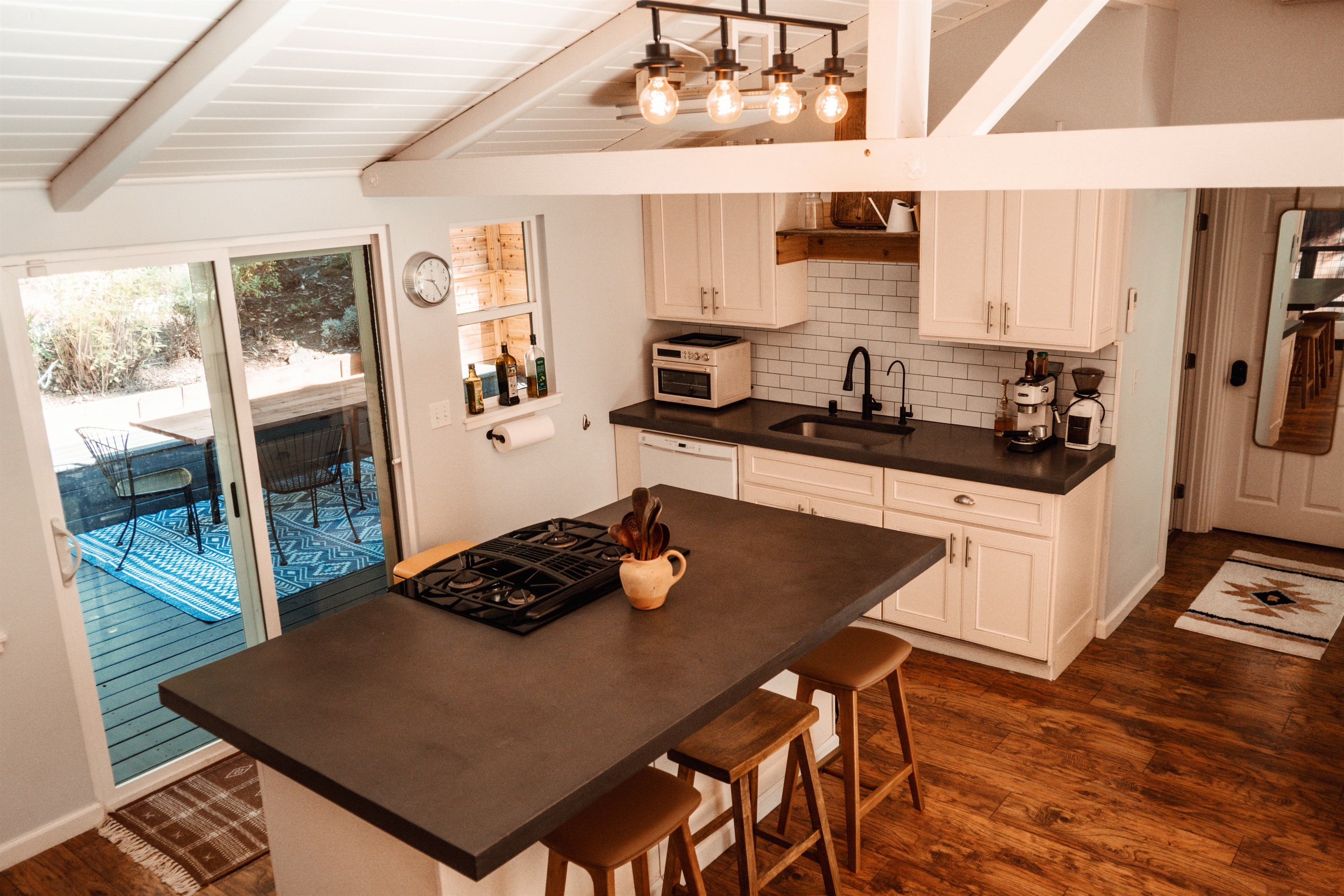 Sleek, modern kitchen designed for simple, beautiful living.