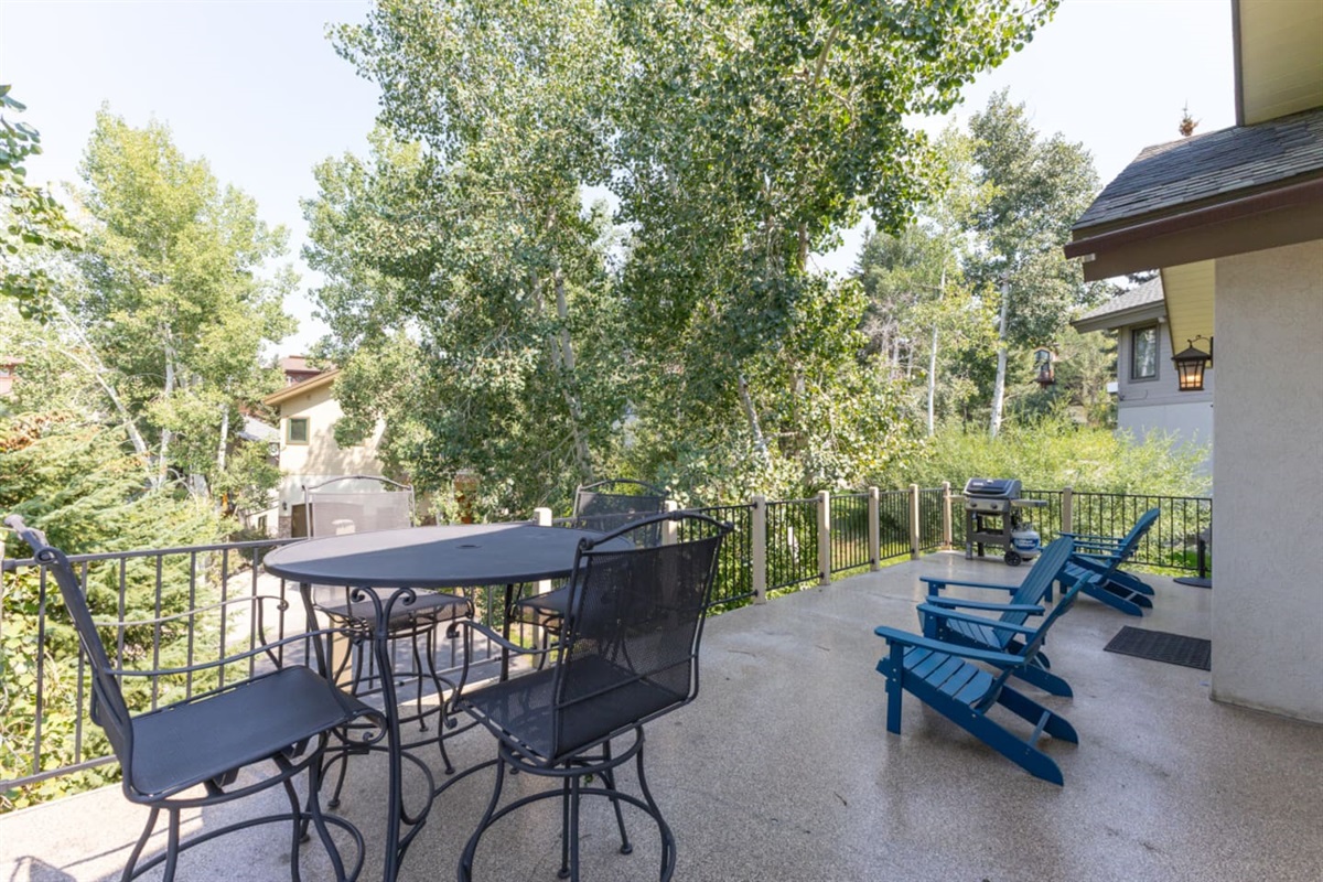 Outdoor Uncovered Patio | Access from Primary Bedroom 