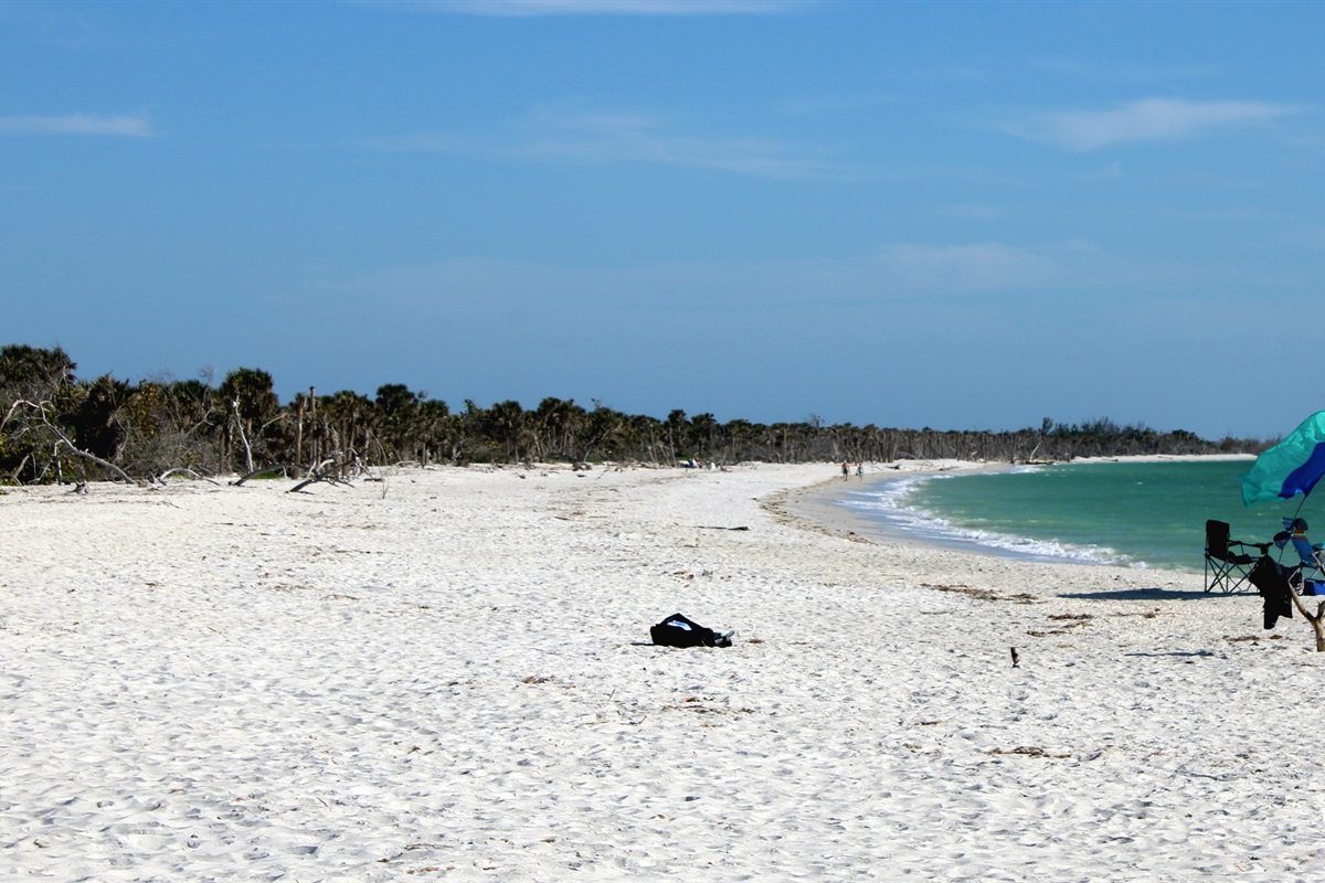 The best and widest beach on the island is at your fingertips