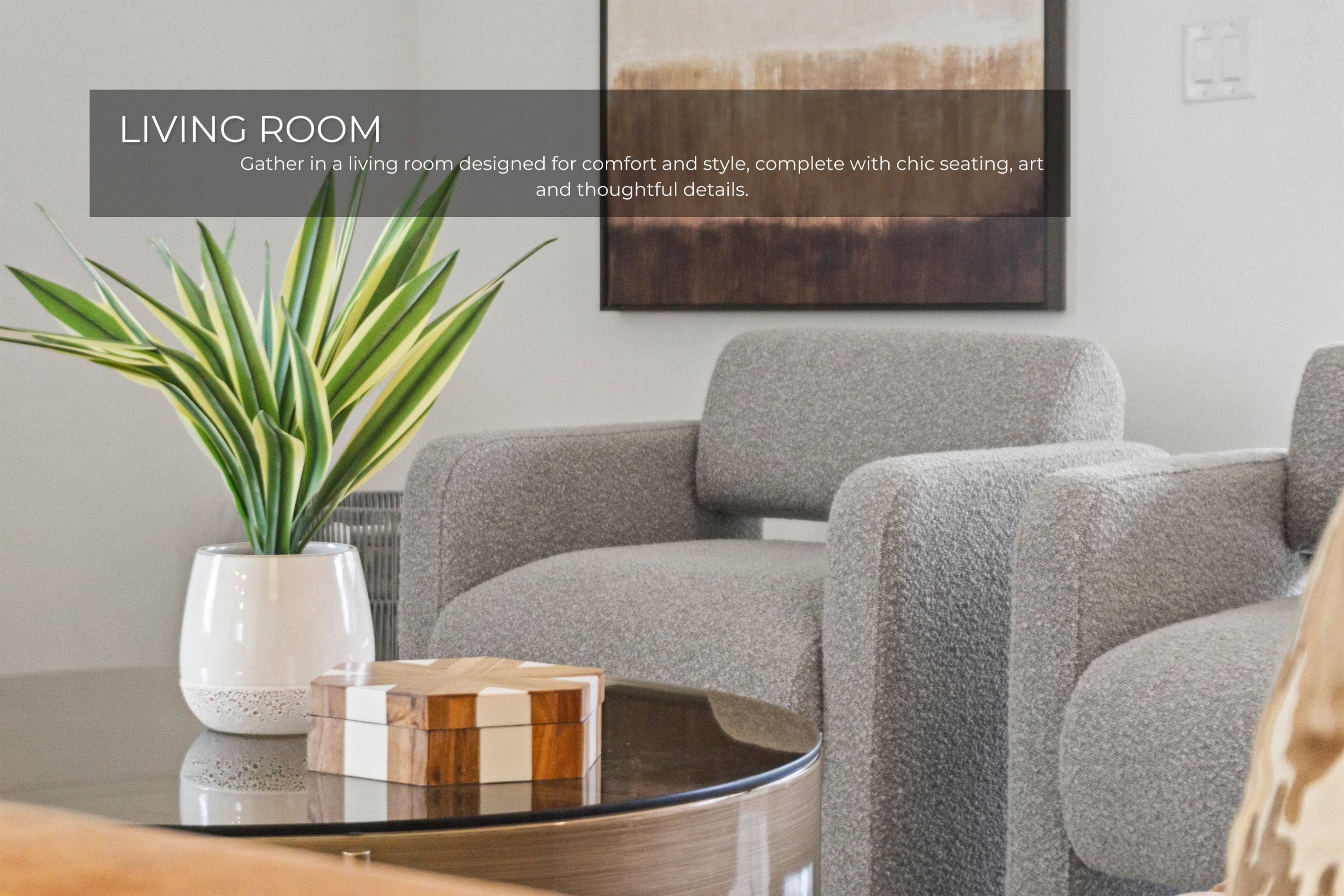 Spacious living room designed for comfort.