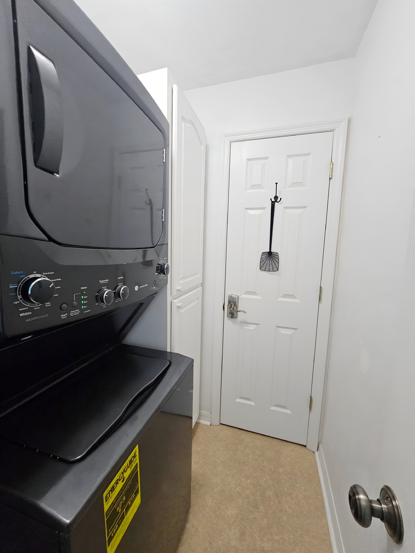 Washer and Dryer in Unit with Starter Detergent Provided