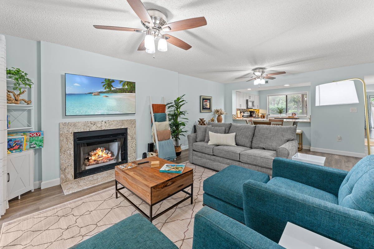 Living Room- updated open space