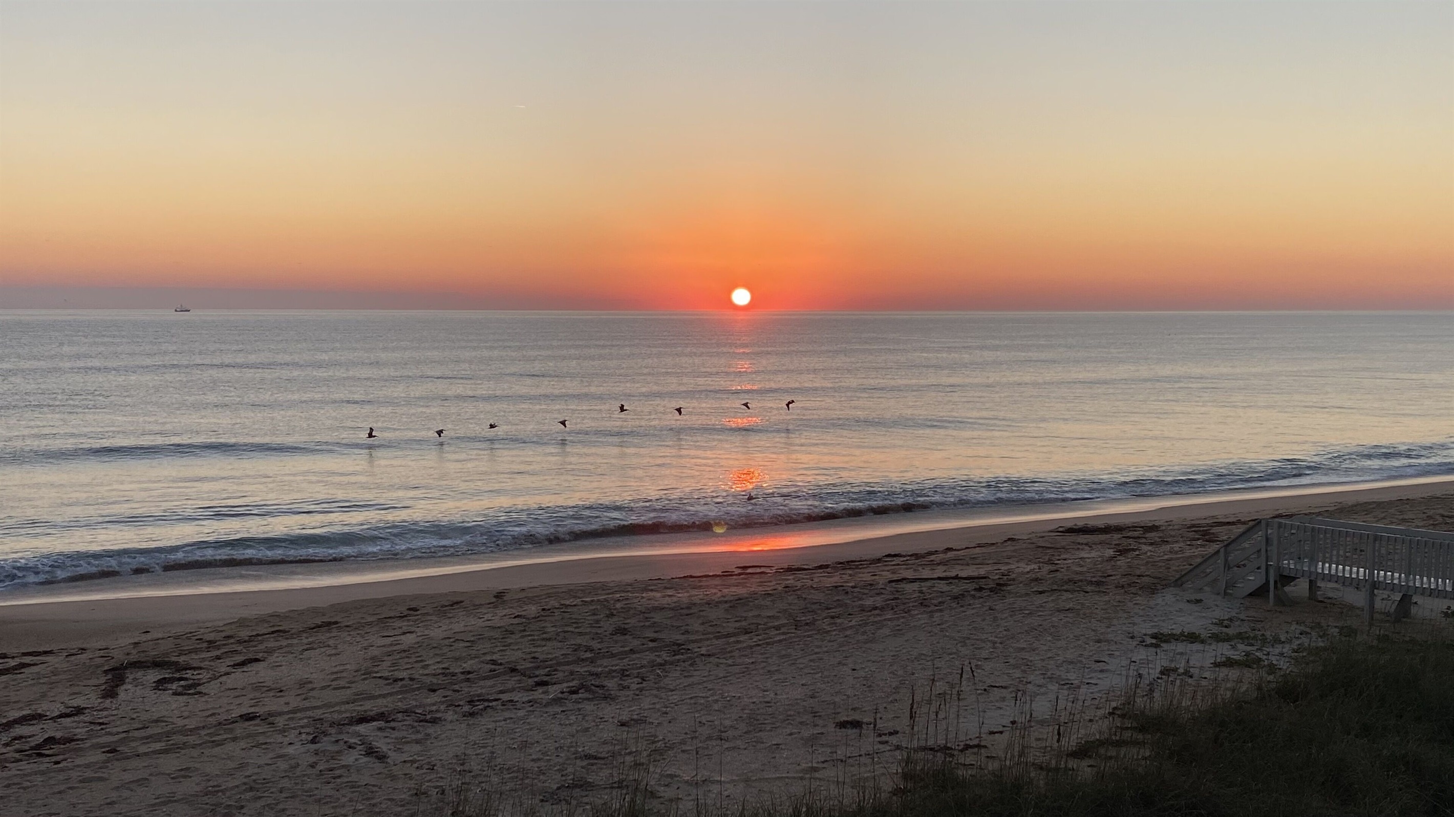 We have the most amazing sunrises! 