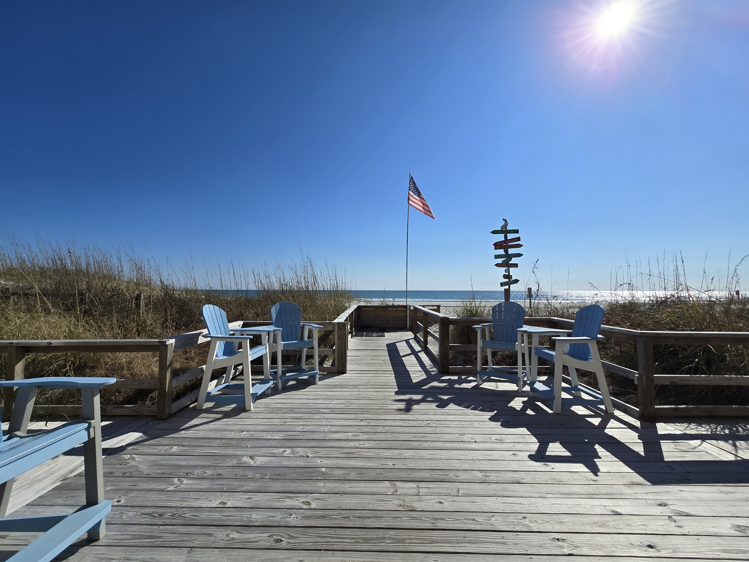 Oceanfront Deck and access