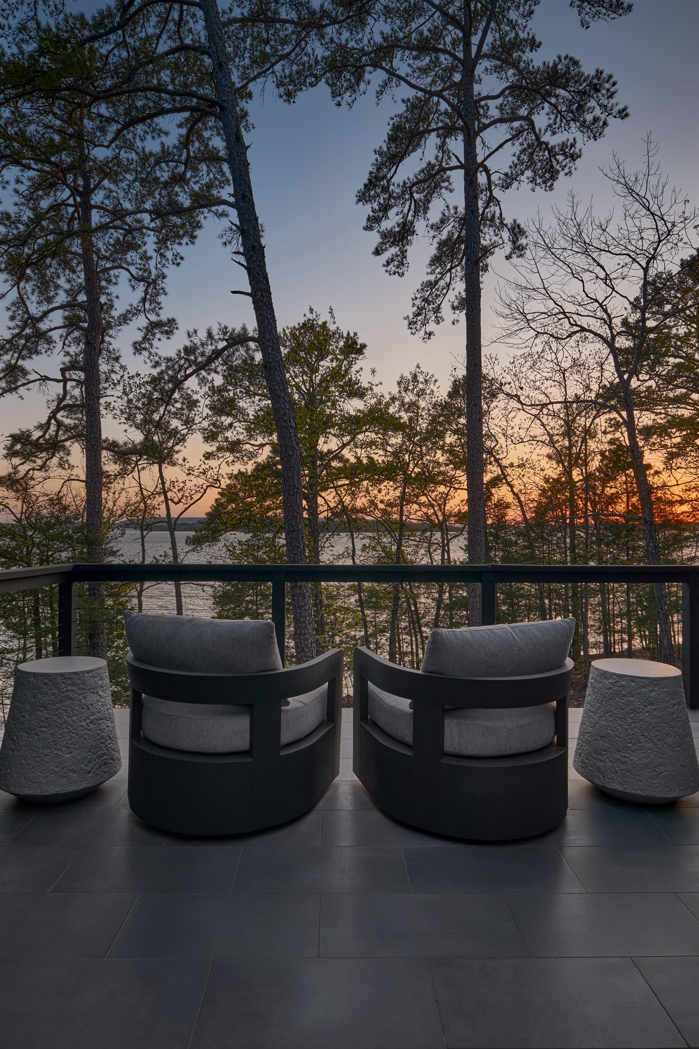 Unwind on the back patio with unbeatable sunset views over Greers Ferry Lake