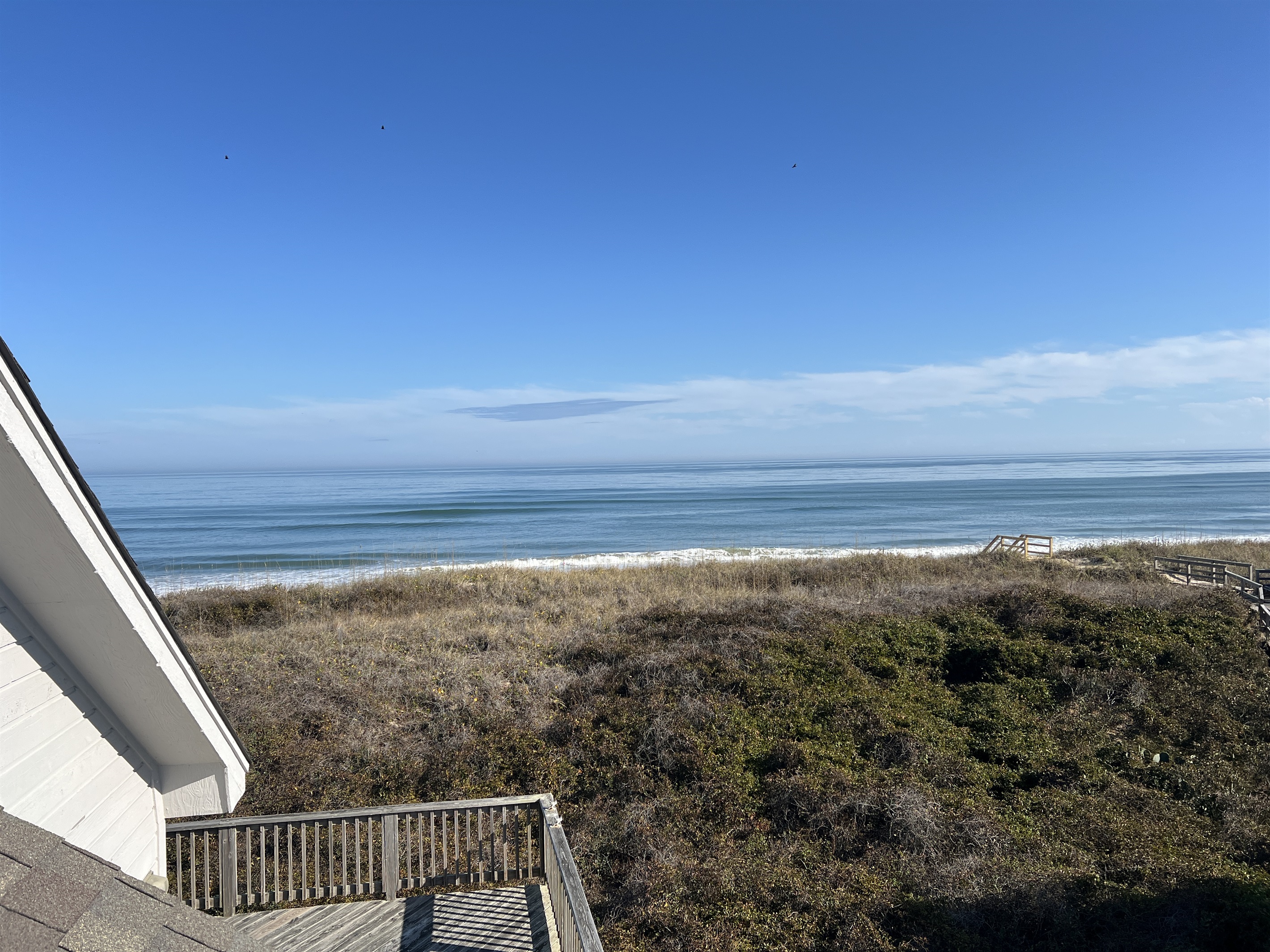 Ocean and Sound views from the Master Suite, private balcony