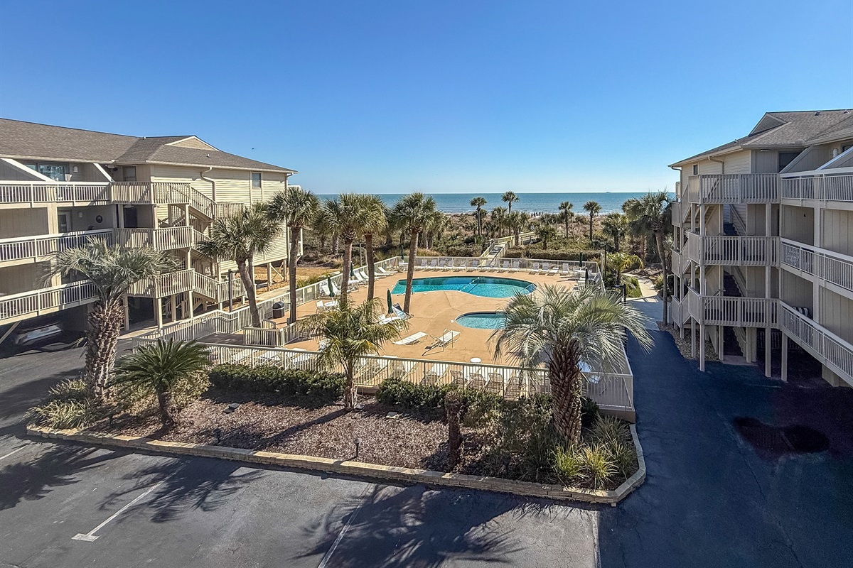 ocean view,  Breakers 324 Hilton Head
