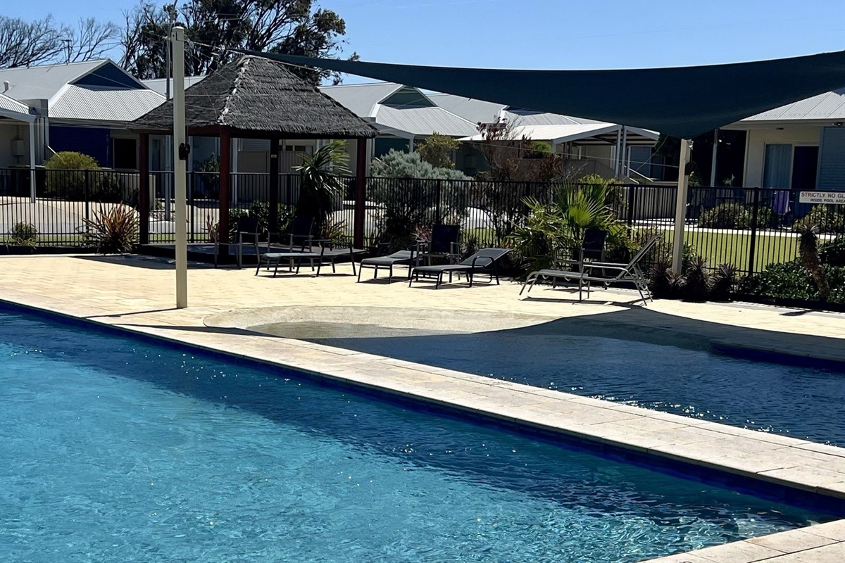 Shared swimming pool within the complex - rules apply