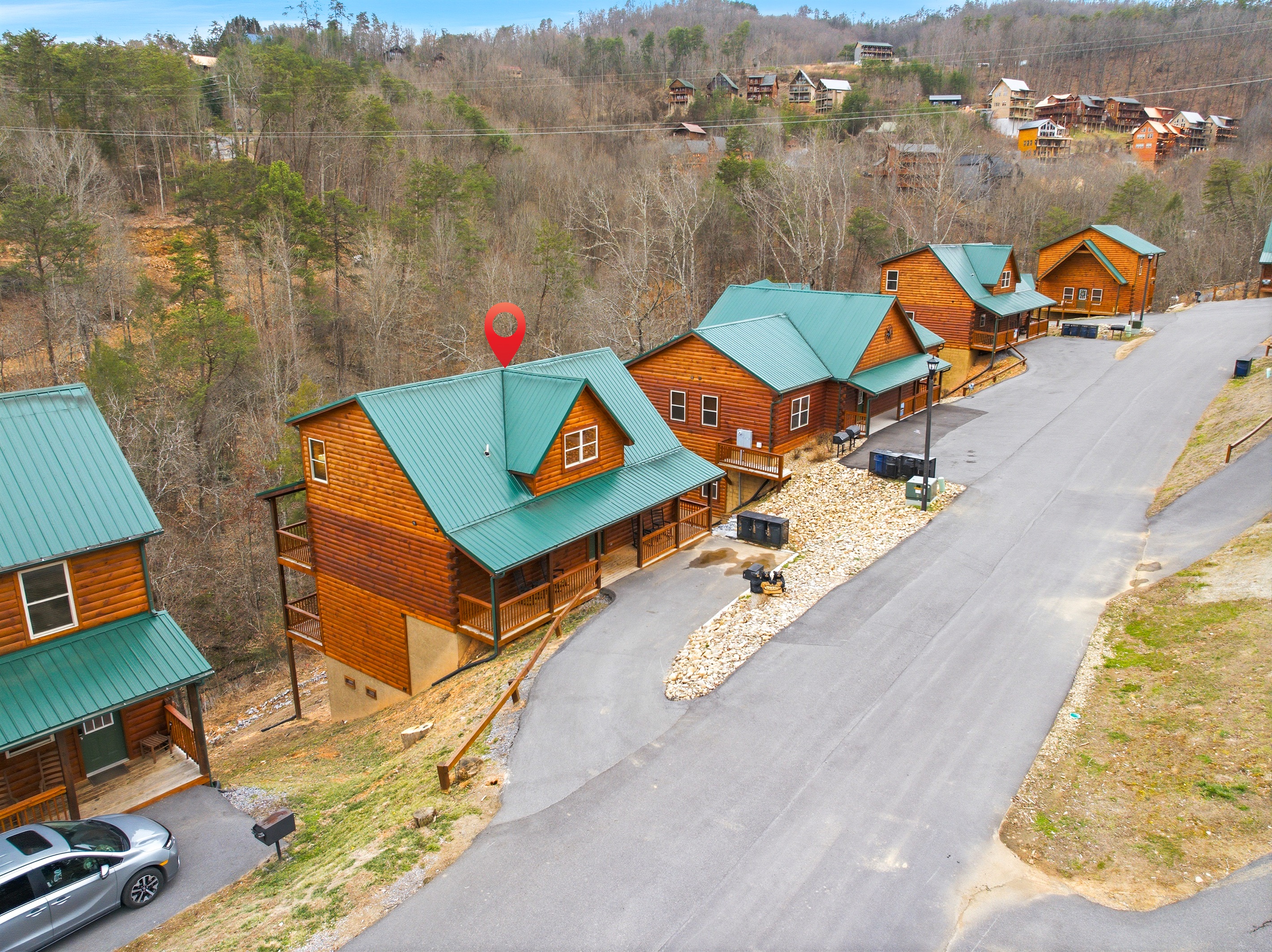 Ariel View of Cabin