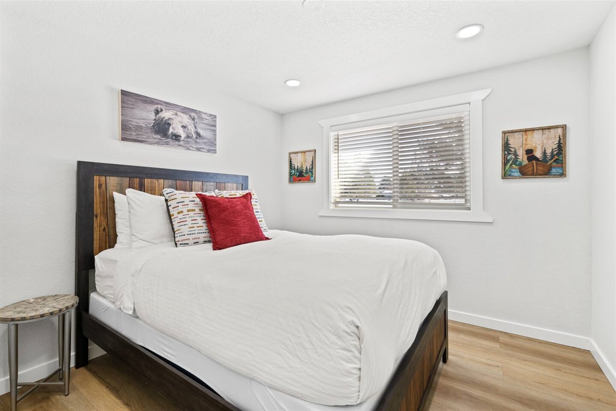 Guest Room 2 features Queen Bed