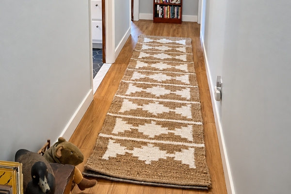 Hallway to the bedrooms and bathroom.