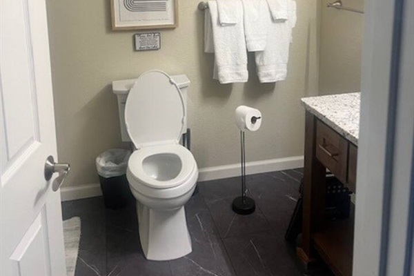 Bunk room bath