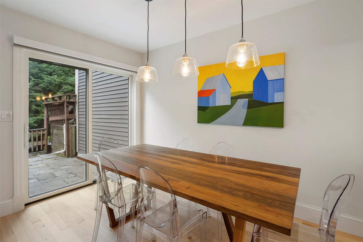 Dining Area with Patio Access