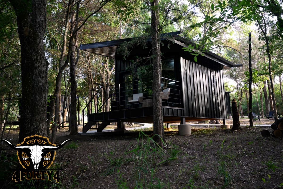 Exterior view of your cabin.