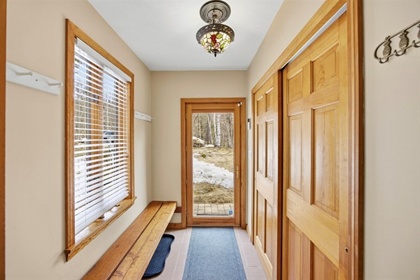 Mudroom entry