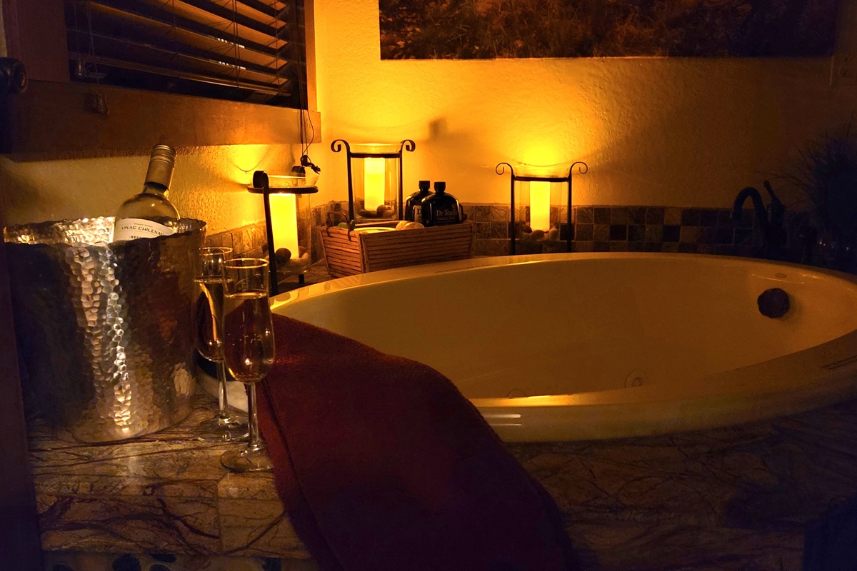 R & R.  Romance and relaxation!