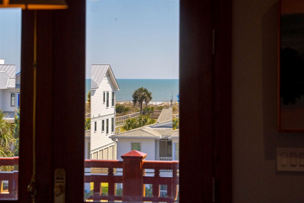 View of Beach | Rosewood Retreat | 2605 Palm Blvd, Isle of Palms, SC | IOP Escapes