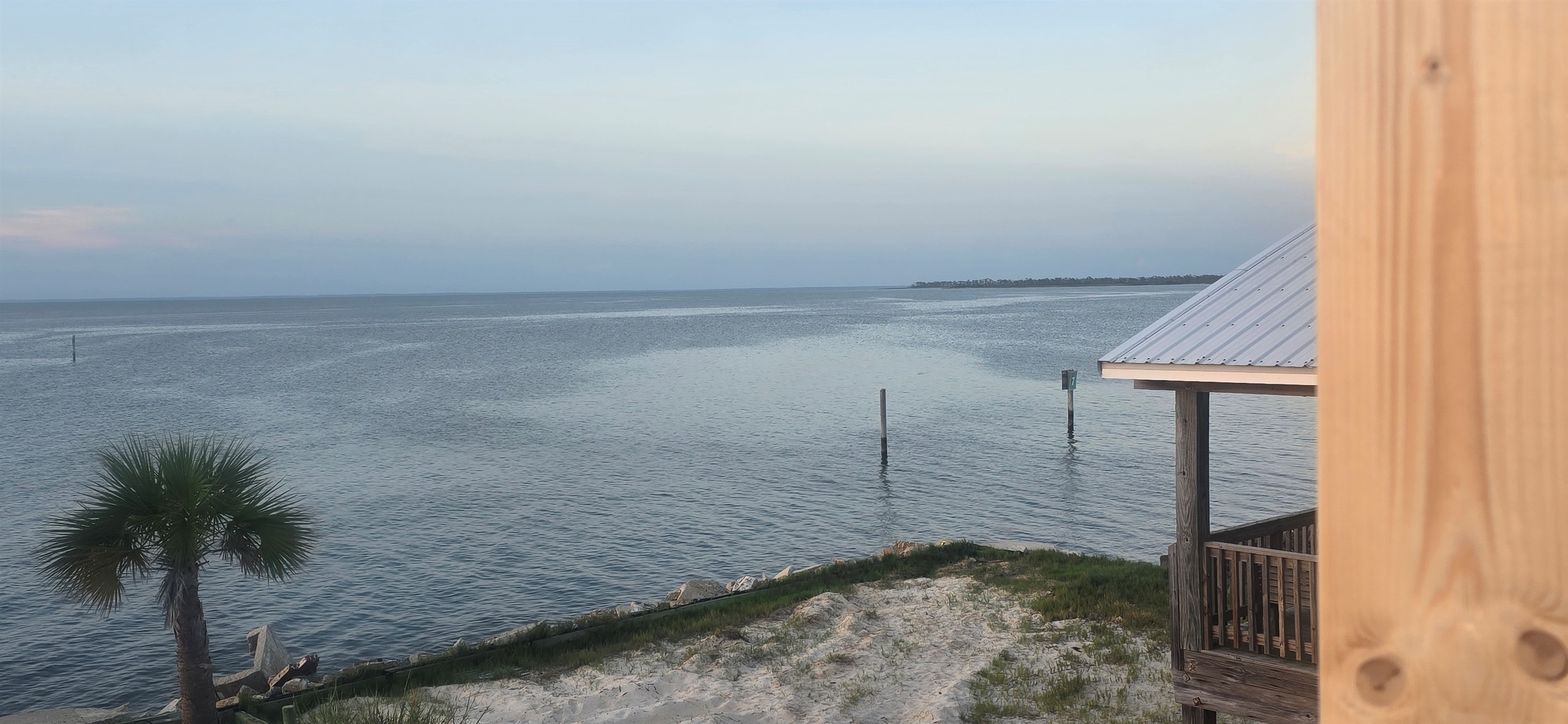 This will be view from deck