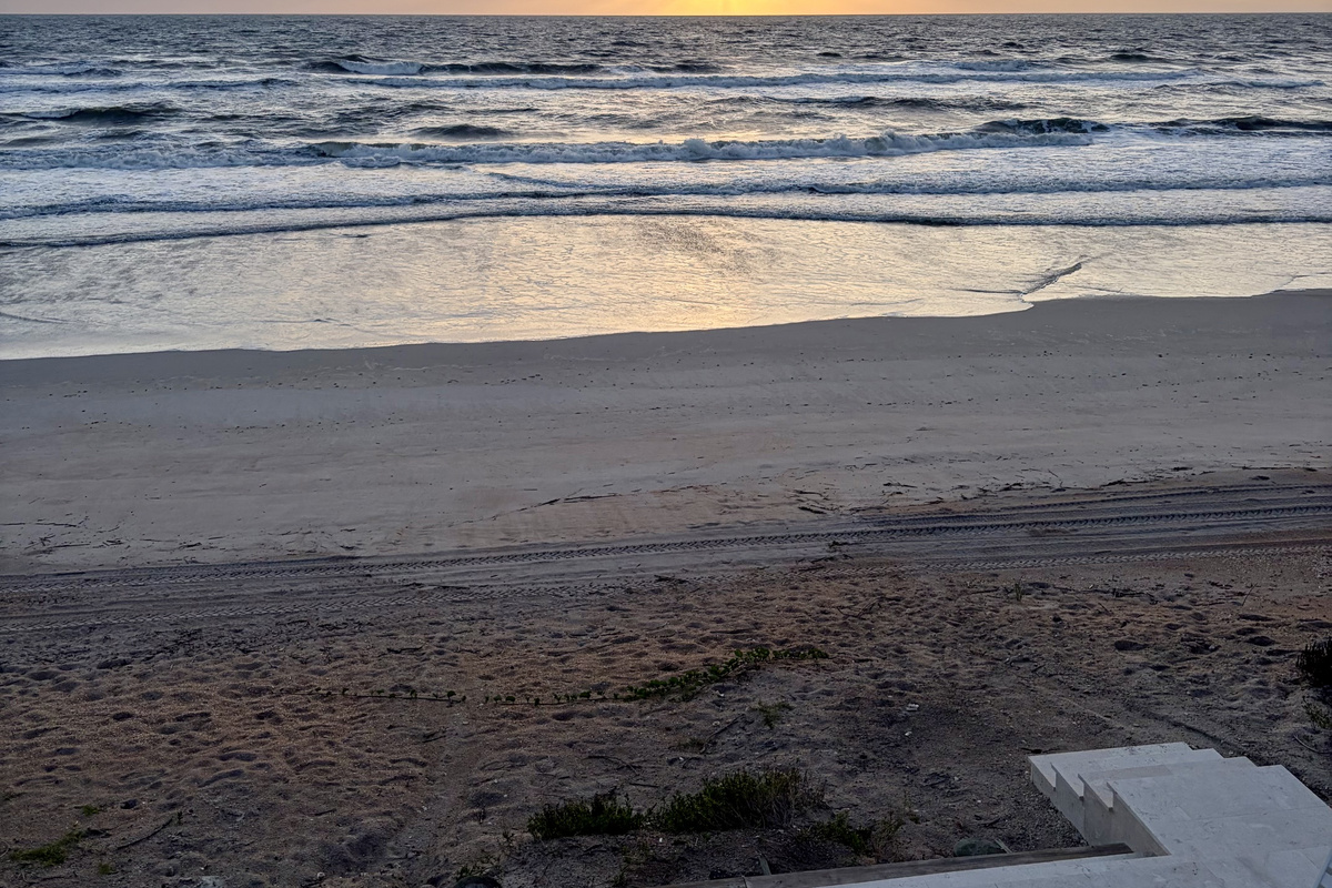 At La Playa Grande, the beach is just steps from the house, making it easy to start the day with a quiet walk along the shore, coffee in hand, and the Atlantic glowing in the morning light.

No driving. No packing up the car. Just open the door and head to