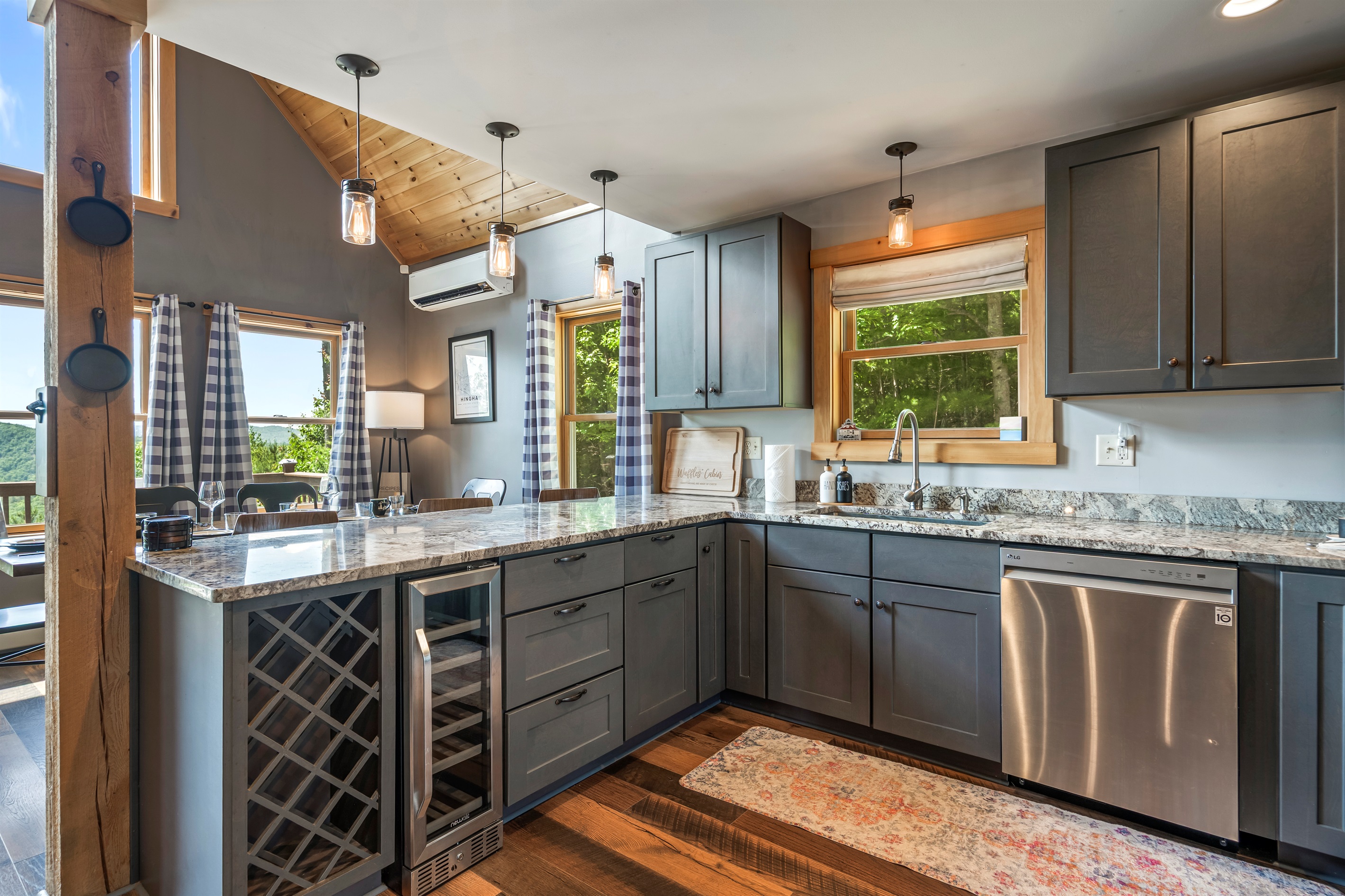 Our kitchen — fully stocked and ready for your family favorites.