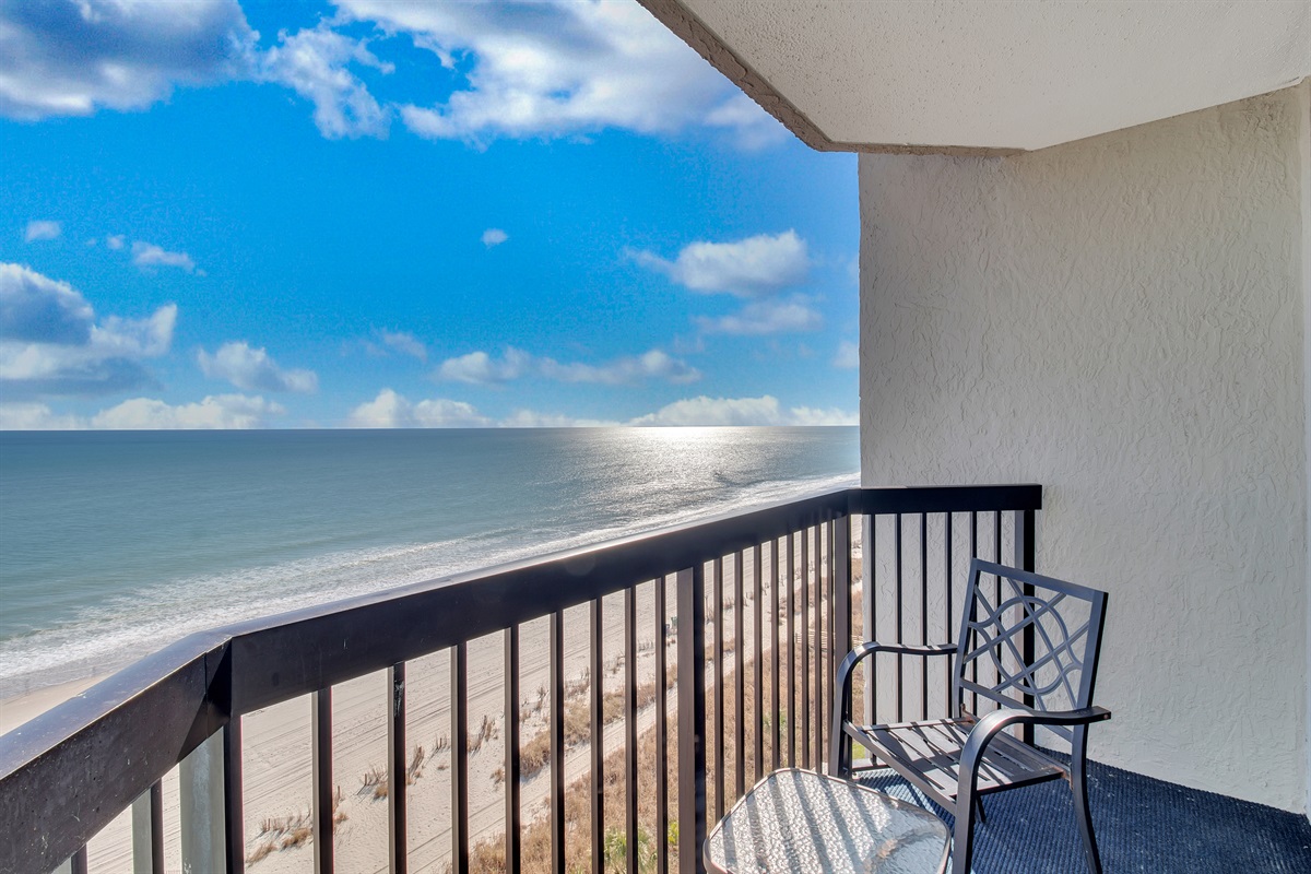 Unwind and enjoy the coastal air from your own outdoor space