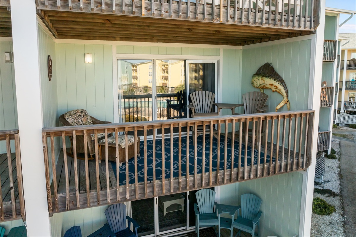 Private balcony, perfect for sunsets