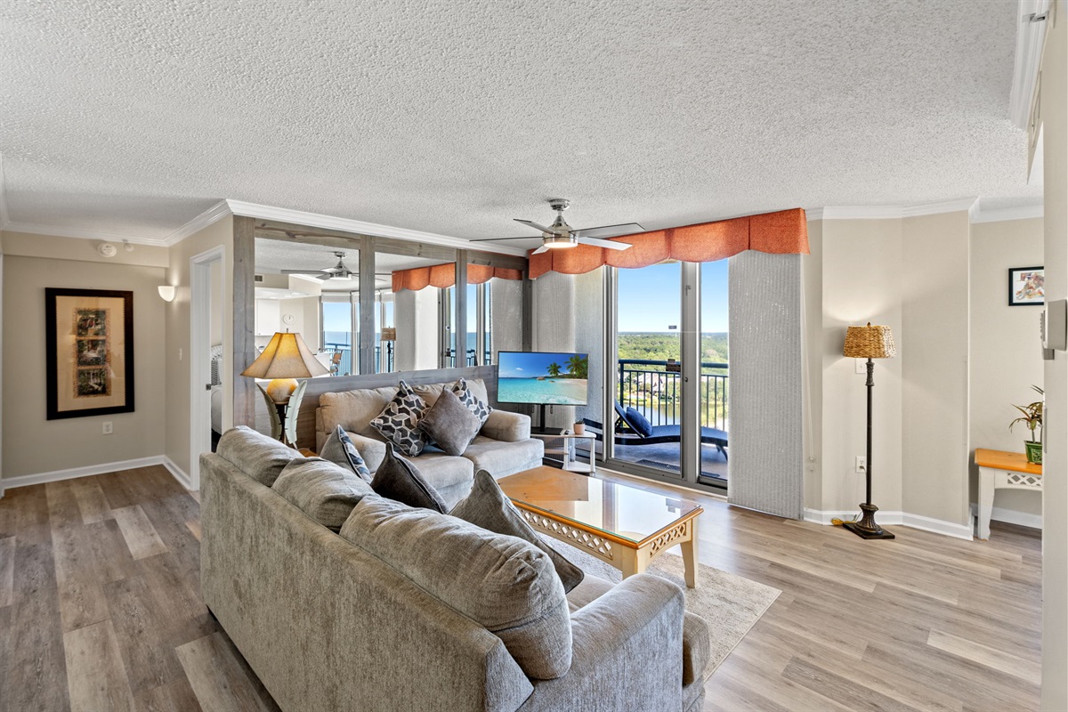 Living Room With Sofa Bed