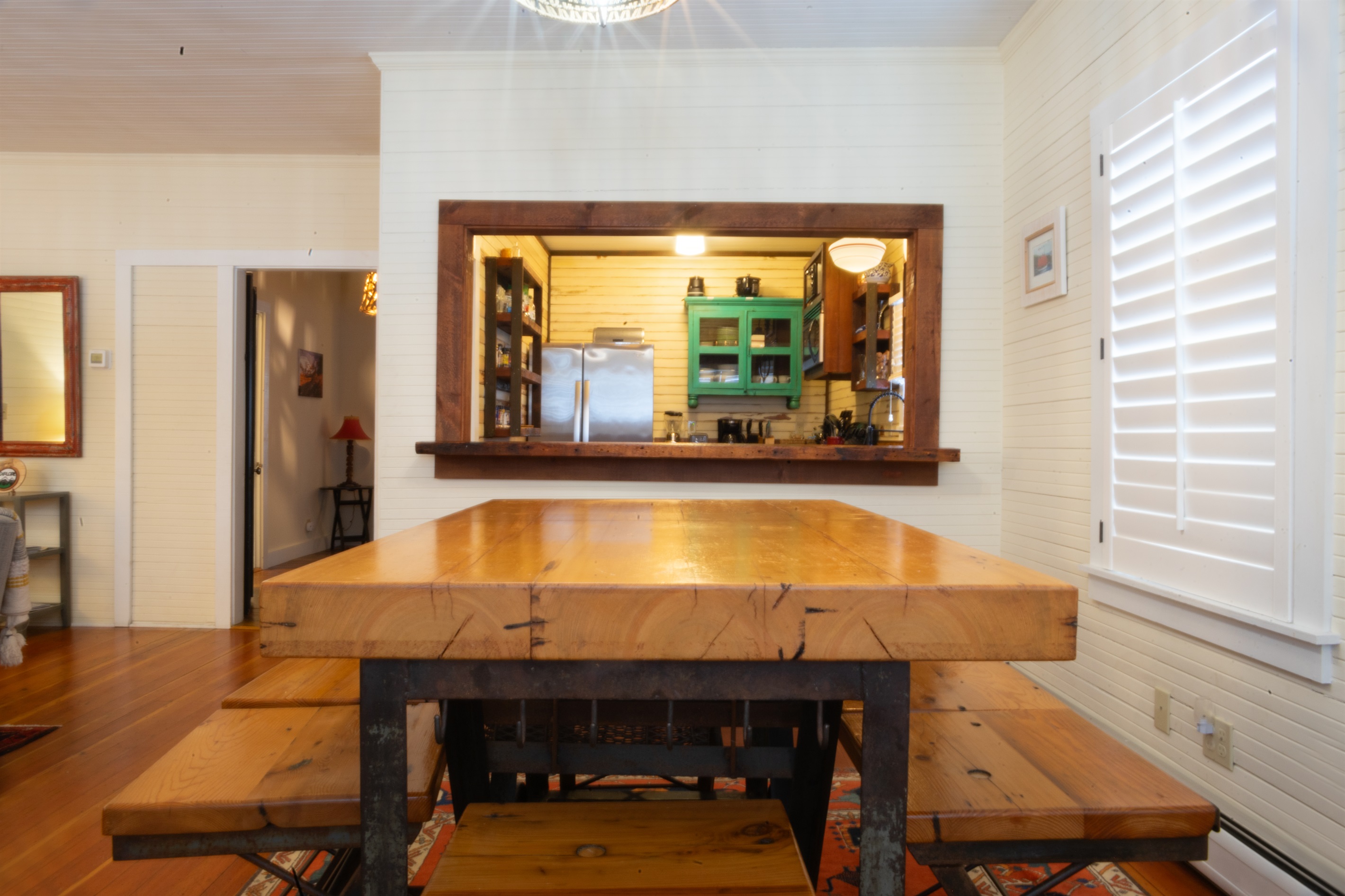 Main Floor Dining Room - Bar to Kitchen with Seating for 2