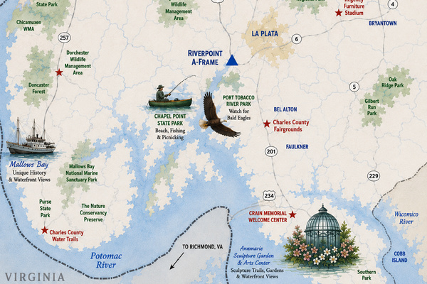 There are many parks and recreational sites in the area