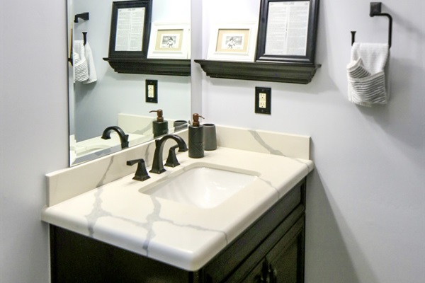 hall bath vanity