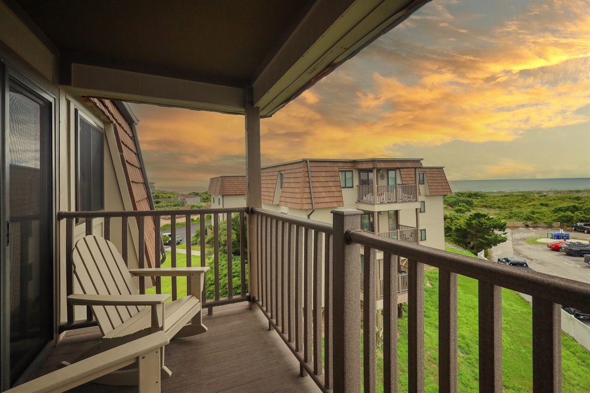 Ready to soak in every moment of this coastal sunset