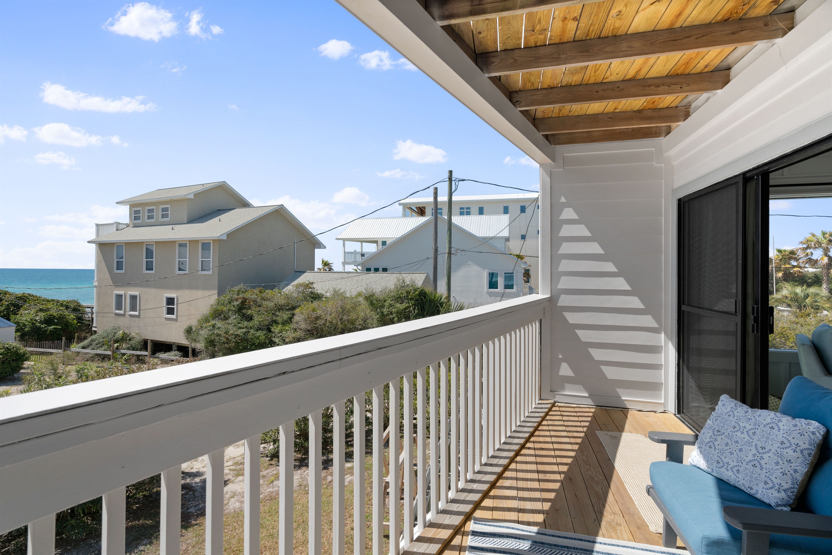 large porch off the living room