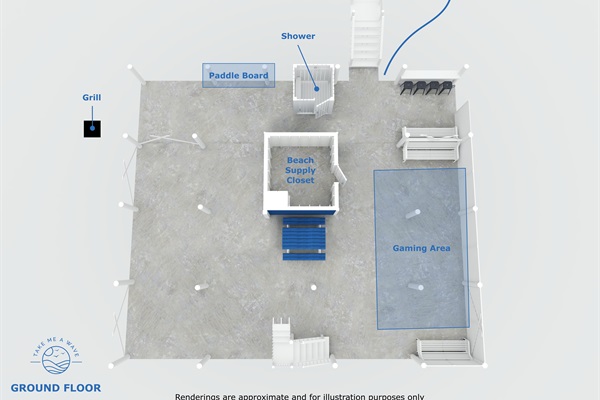 3D Walkthrough - Ground Level