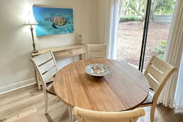 Dining table for four