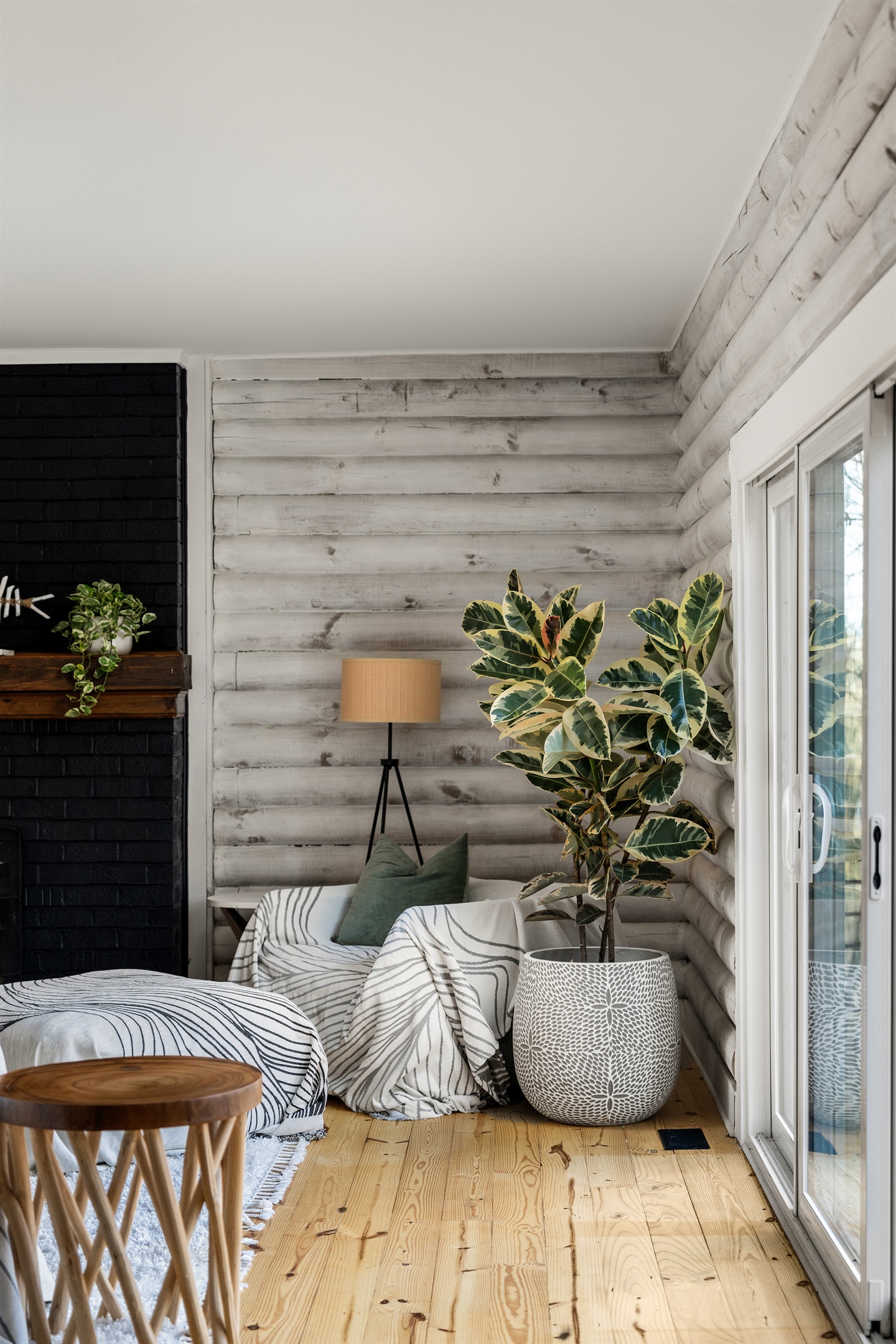 Living Room Oasis: Relax amidst stylish decor and natural light, perfect for unwinding!