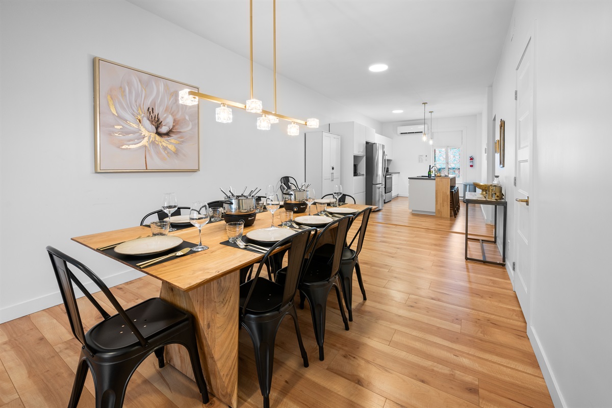 The heart of every home is around the table.