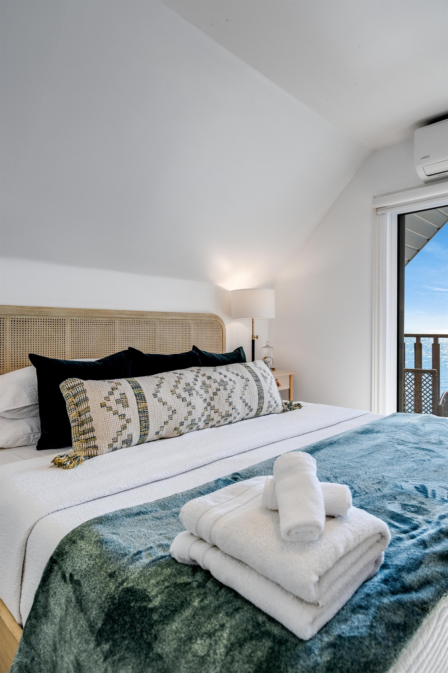 Top Floor master bedroom with ensuite and private balcony