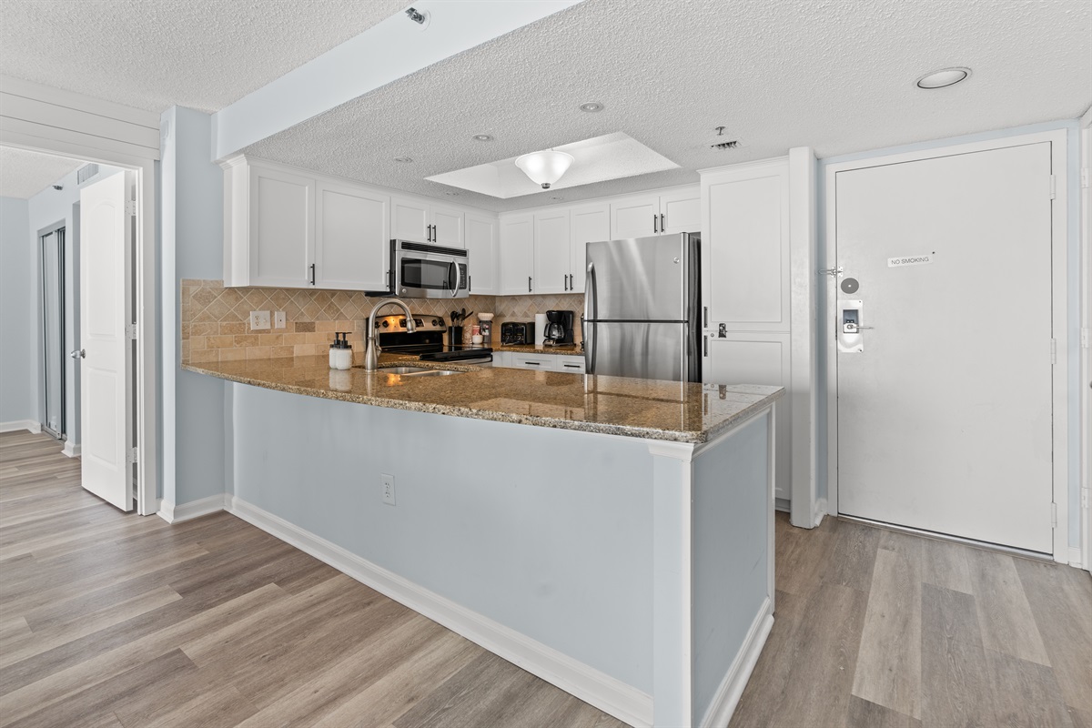 Well stocked Kitchen