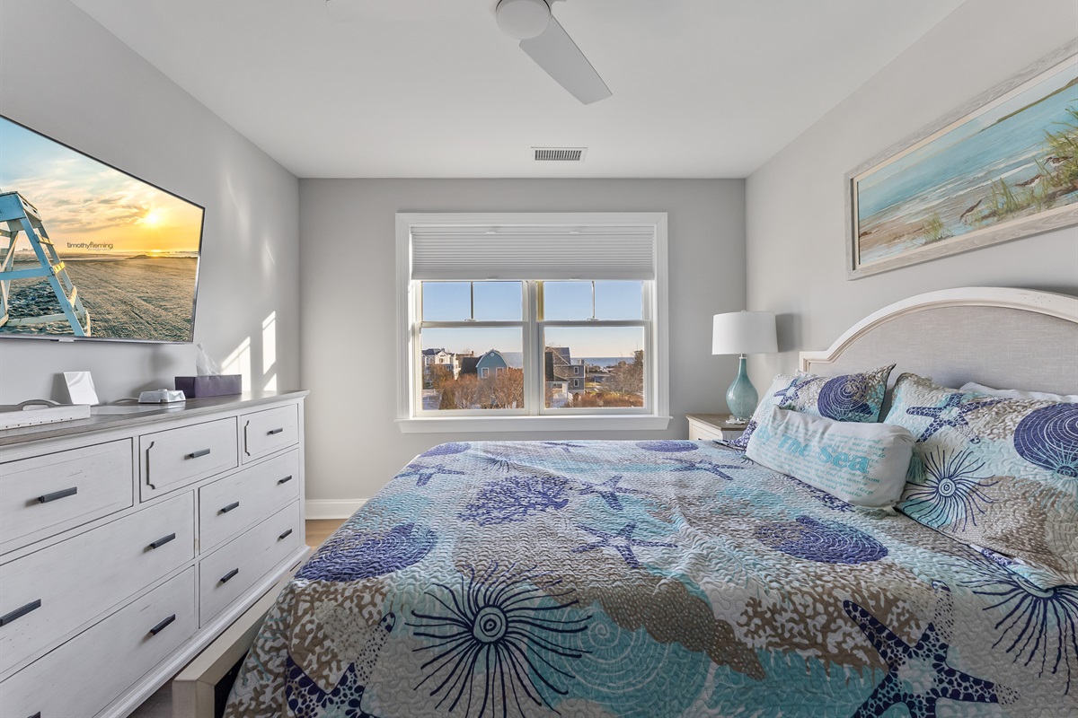 Large Bedroom with TV